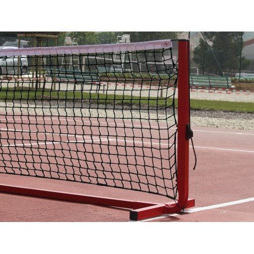 Poteaux de mini tennis mobiles 8m, aluminium