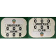 TABLEAU DE SCORE CLIPTEC TENNIS RECTO VERSO + ADHÉSIF OFFERT - MADE IN FRANCE