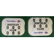 TABLEAU DE SCORE CLIPTEC TENNIS RECTO VERSO + ADHÉSIF OFFERT - MADE IN FRANCE