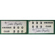 TABLEAU DE SCORE GRAND MODELE TENNIS RECTO VERSO + ADHÉSIF - MADE IN FRANCE