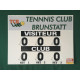 TABLEAU DE SCORE - MODELE COMPACT TENNIS + ADHÉSIF OFFERT - MADE IN FRANCE