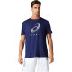 T-Shirt Asics Spiral Bleu Marine