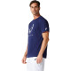 T-Shirt Asics Spiral Bleu Marine