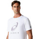 T-Shirt Asics Spiral Blanc