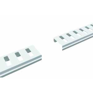 Ligne rigide perforations rectangles + 2 lots jonctions droites -  1 terrain  - Made in France - 150366