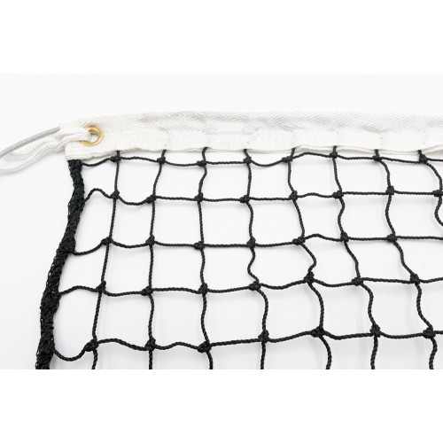 Filet de tennis - Ø 2,5mm - mailles simples 48mm sans nœuds - Livraison offerte