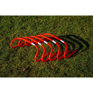Lot de 5 haies d'entraînement - 15cm - POWERSHOT - Exercices et échauffements