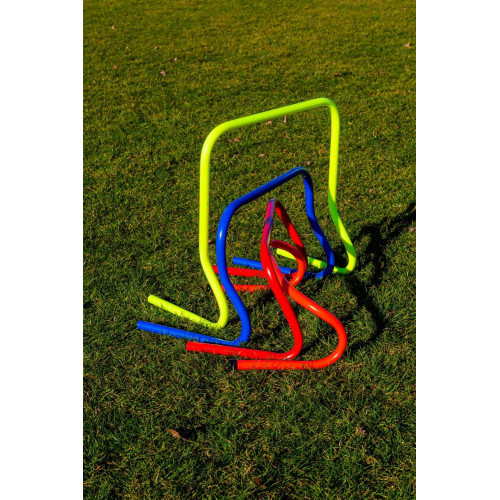 Lot de 5 haies d'entraînement - 15cm - POWERSHOT - Exercices et échauffements