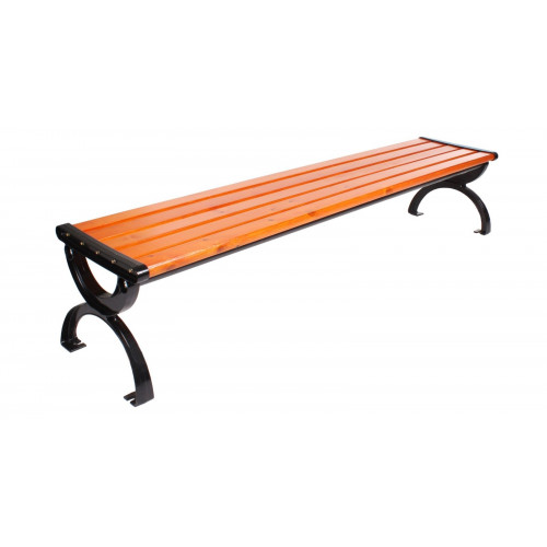 Banc tennis sans dossier - En bois - 180cm