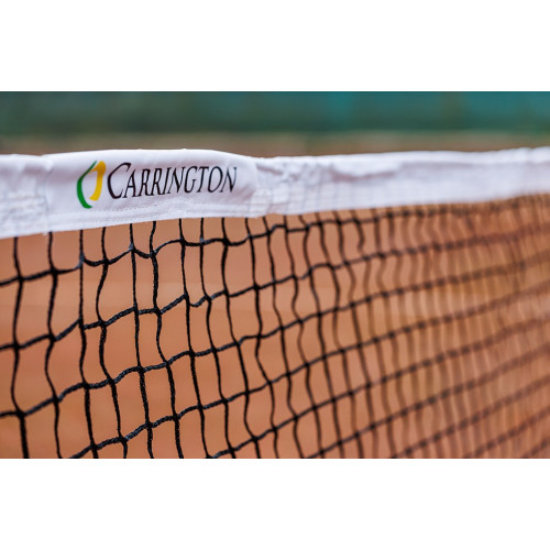 Filet de tennis club tournoi 3mm - Filet spécial terre-battue avec une bande non salissante !