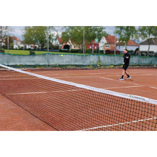 Filet de tennis club tournoi 3mm - Filet spécial terre-battue avec une bande non salissante !