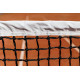 Filet de tennis expert 3,5mm - mailles doubles sur 6 rangées - Filet spécial terre-battue avec bande supérieure non 