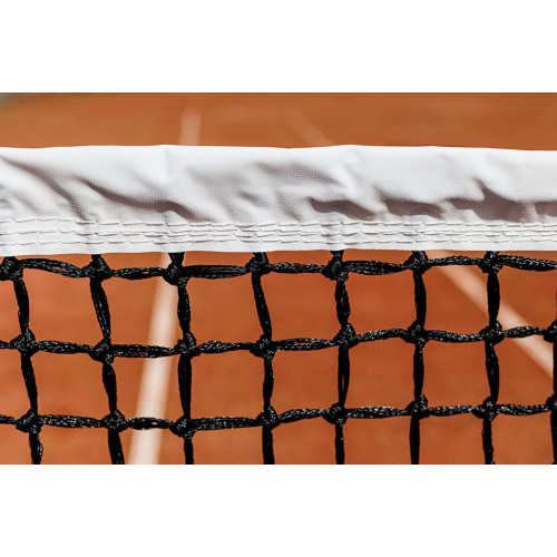 Netsportique Filet de Tennis de Tournoi Pro - 3,5mm - doublé sur Les 6  Premiers Rangs : : Sports et Loisirs