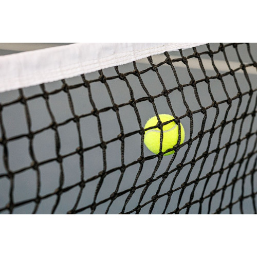 Filet de tennis - Carrington - Mailles doubles de haut en bas - Ø3mm