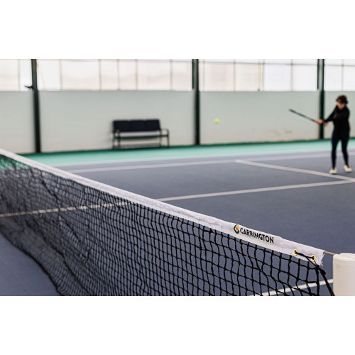 Filet de tennis - Carrington - Mailles doubles de haut en bas - Ø3mm