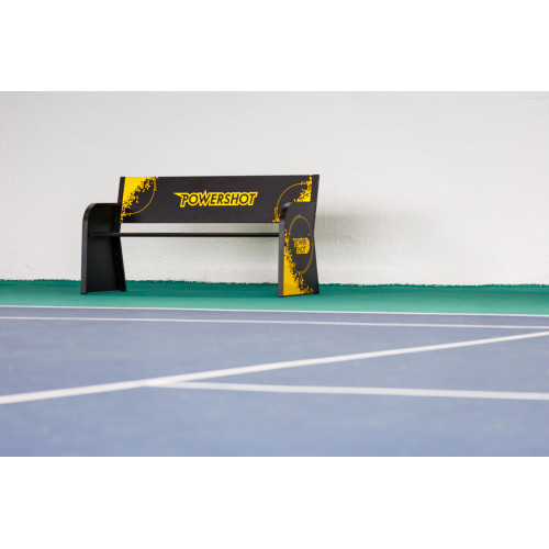 Banc acier personnalisable  - Carrington - Noir