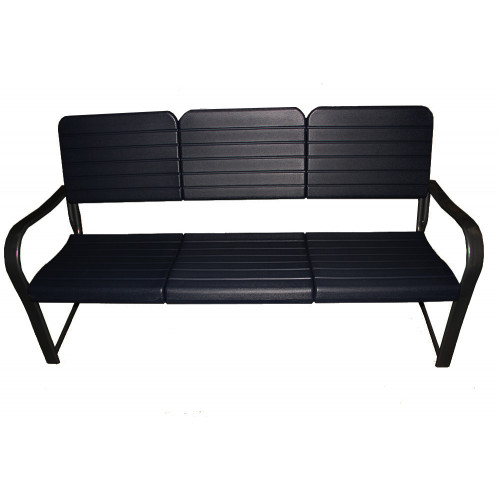 Banc de court de tennis - Carrington - 1.60m résistant aux intempéries