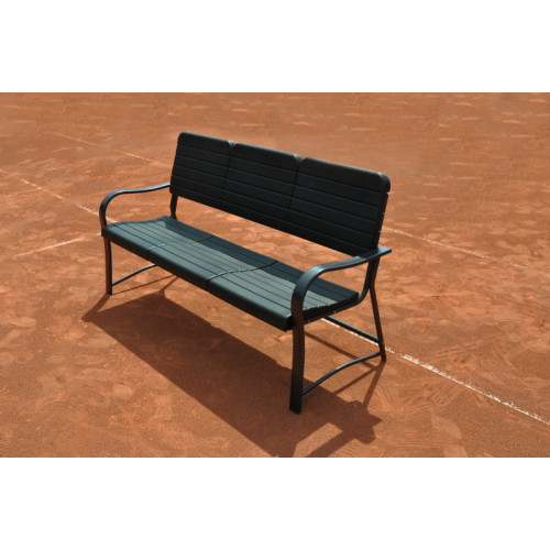 Banc de court de tennis - Carrington - 1.60m résistant aux intempéries