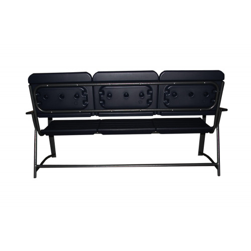 Banc de court de tennis - Carrington - 1.60m résistant aux intempéries