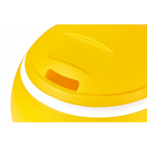 Poubelle balle jaune