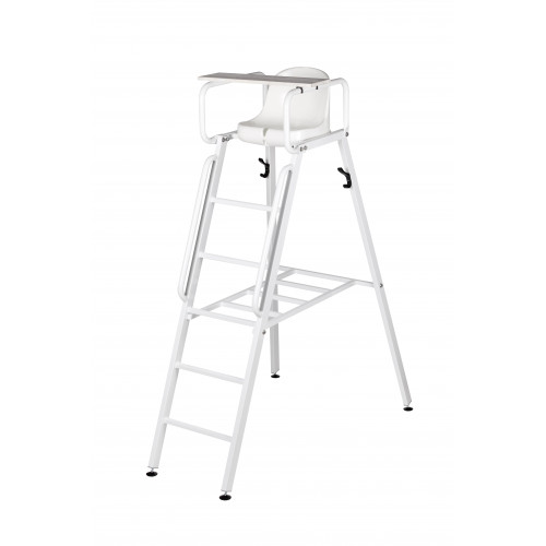 Chaise d'arbitre Alu blanc - 120020