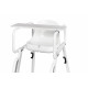 Chaise d'arbitre Alu blanc - 120020