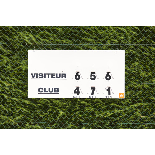 Marqueur score VW SPORTS XL 120 x 60cm Made in France - 150530