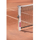 Poteaux de Tennis acier carrés dia.80mm - treuil extérieur (paire) - 100020
