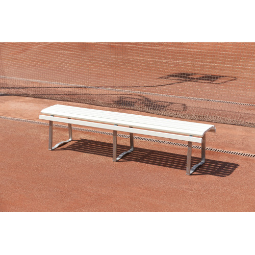Banc pieds acier sans dossier 2m - Made in France - 130110