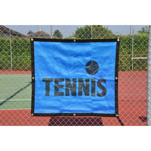 Brise-vue personnalisable -  vert ou bleu - 18m x 2m