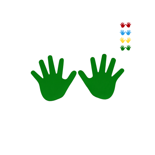 Kit de 4 paires de marqueurs de main