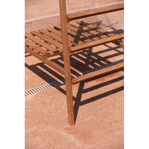 Kit banc + Chaise d'arbitre en bois - 120032