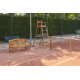 Kit banc + Chaise d'arbitre en bois