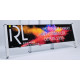 Banc dossier publicitaire dibond - Balles recyclées - Made in France