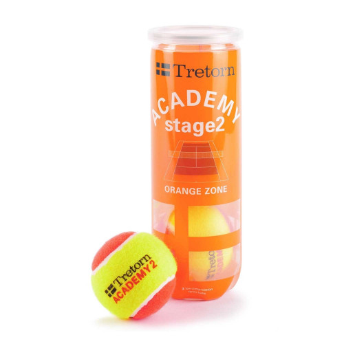 3 balles de tennis - Tretorn academy stage 2