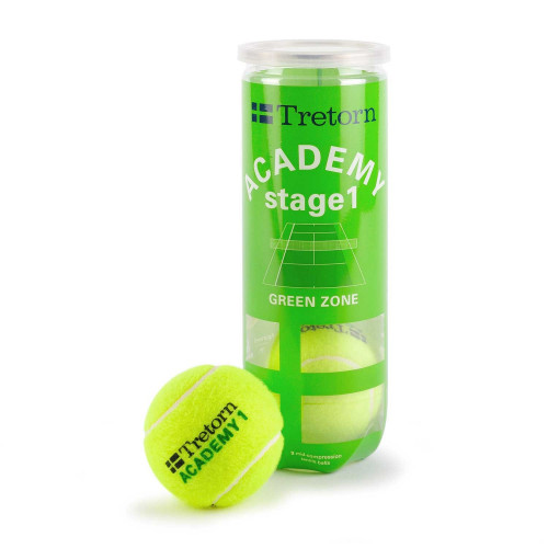 3 balles de tennis - Tretorn academy stage 1