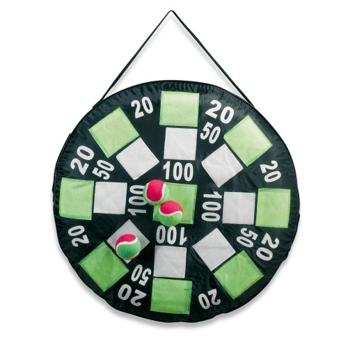 CIBLE RONDE avec balles auto-agrippantes