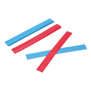 LOT 10 LATTES SOUPLES DE DELIMITATION 5 BLEUES + 5 ROUGES