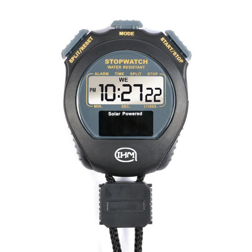 Chrono à énergie solaire toledo IHM