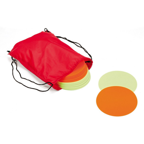 Lot 24 disques 19cm de délimitation