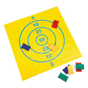 CIBLE AU SOL + 8 SACS A GRAINS