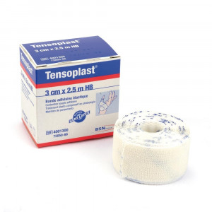 BANDES ADHESIVES TENSOPLAST 3CM x 2.5M