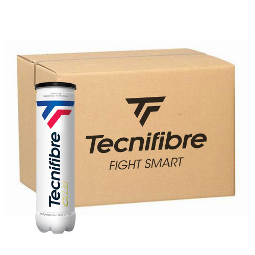 Carton 36 tubes de 4 balles Tecnifibre CLUB