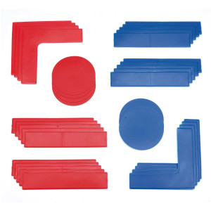 36 PIECES DE MARQUAGE AU SOL