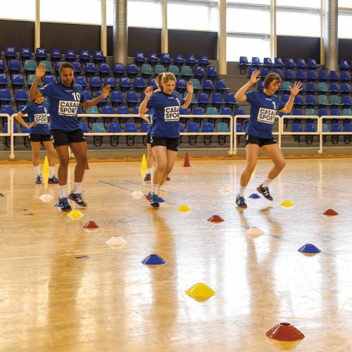 Lot 20 coupelles avec support de rangement