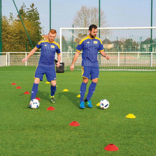 Lot 20 coupelles avec support de rangement