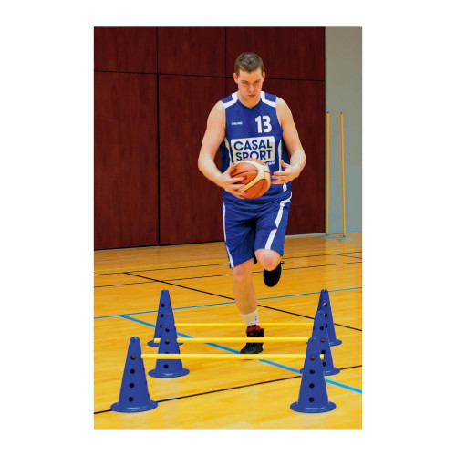 LOT 3 MINI-HAIES CONES 35cm HAUTEUR: 6-14-21-28 cm