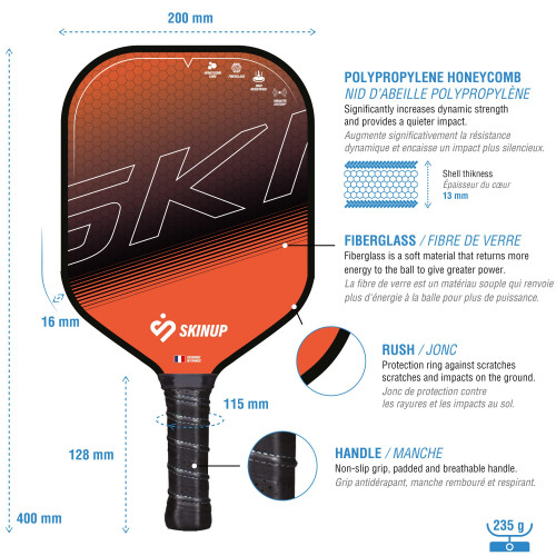 Raquette Pickleball Adulte smart & fun