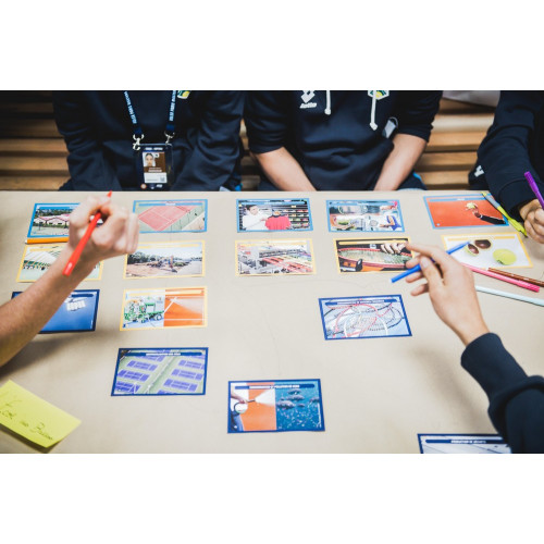 JEUX DE CARTES FRESQUE ECOLOGIQUE DU TENNIS