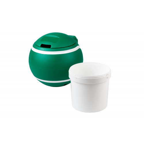 Poubelle balle verte - Made in France - 150821
